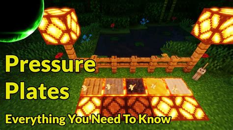 Pressure Plates Everything You Need To Know Minecraft Redstone