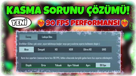 PUBG MOBİLE KASMA SORUNU ÇÖZÜMÜ KASMA SORUNU NASIL ÇÖZÜLÜR 100 ÇÖZÜM