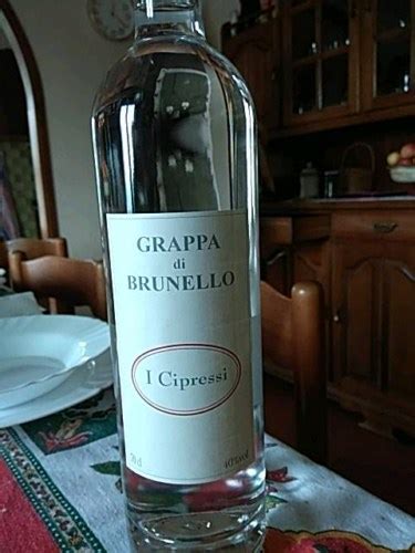 N V Villa I Cipressi Grappa Di Brunello Vivino US