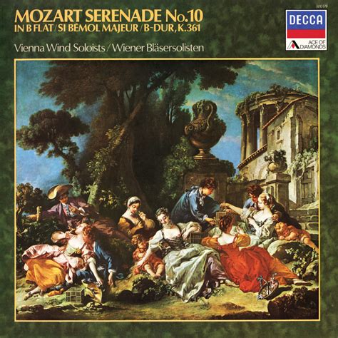 Wiener Bläsersolisten Mozart Adagio K 411 Serenade K 361 Gran