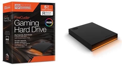 Seagate Firecuda Gaming Hub External Hard Drive Hdd Tb Usb