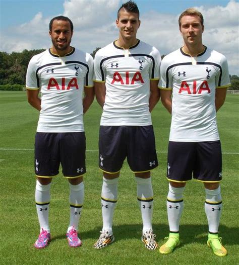 New Tottenham Kits 14/15- Under Armour Spurs Jerseys 2014/2015 Home GK ...