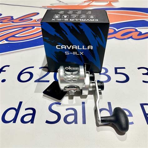 Carrete De Jigging Okuma Cavalla Lx Vel Sal De Pesca