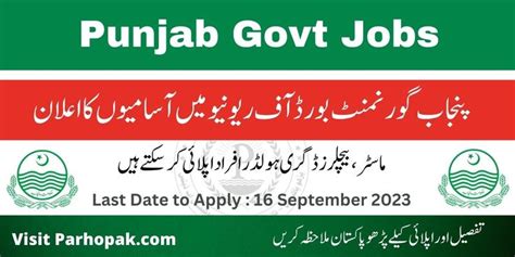 Punjab Govt Jobs 2023 Apply Online Now