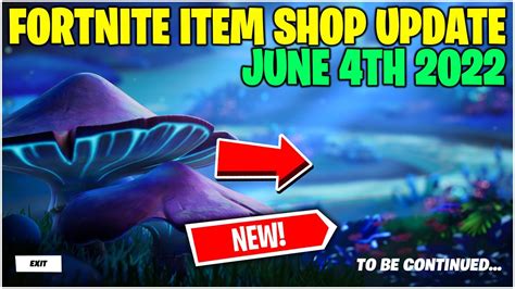 Fortnite Item Shop New Mushrooms [june 4th 2022] Fortnite Battle