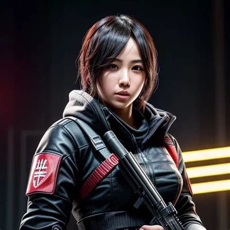 Professional Digital Art Of Hibana From Rainbow Six