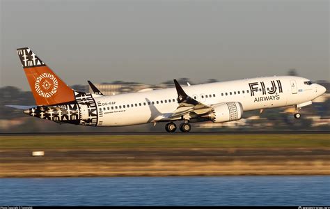 Dq Faf Fiji Airways Boeing Max Photo By Tommyng Id