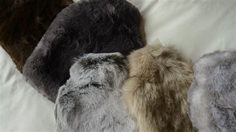 Luxury Faux Fur Hot Water Bottles Natural Bed Company