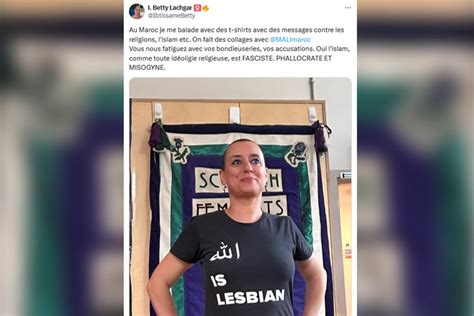 Allah is lesbian au Maroc la militante féministe Ibtissame Betty Lachgar arrêtée pour des