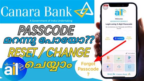 How To Set Canara Mobile App Passcode I Canara Mobile Banking Canara