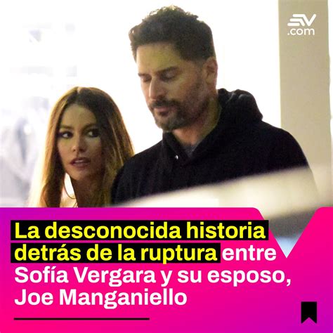 Ecuavisa On Twitter 💔 El Círculo Cercano De Sofía Vergara Y Joe