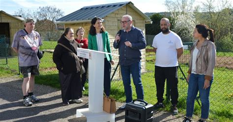 Vesoul Inauguration Des Nouveaux Jardins Familiaux Aux R Pes