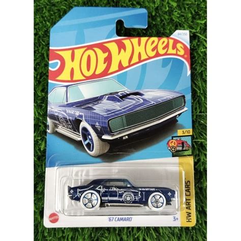 Jual HOT WHEELS CAMARO BLUE BIRU HW Art Cars Shopee Indonesia