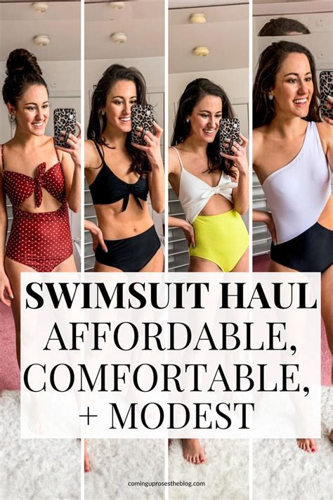 Swimsuit Haul 10 Affordable Comfortable Modest Swimsuits Artofit