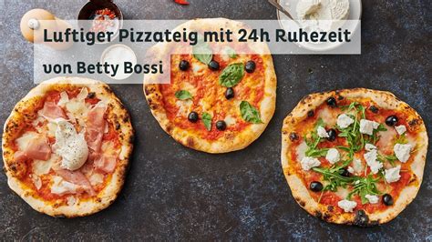 Pizzateig Rezept Mit H Ruhezeit Und Wenig Hefe Tipps Tricks Von