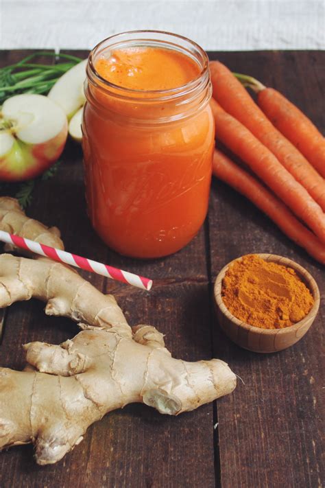 Turmeric Ginger Carrot Juice Recipe Breakfast Criminals