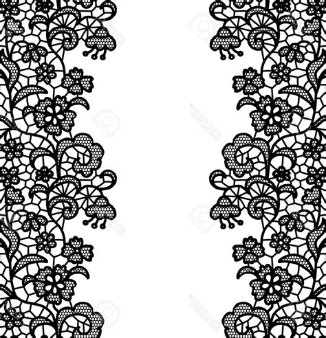 White Lace Border Vector At Collection Of White Lace