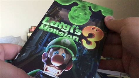 Luigis Mansion 3 Unboxing YouTube