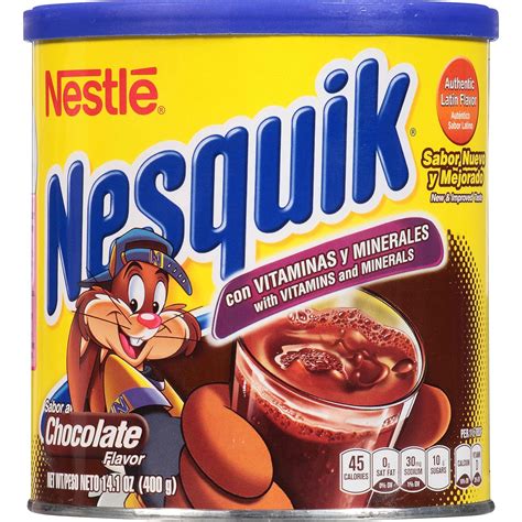 Amazon Nesquik Polvo Con Sabor A Chocolate Recipiente De