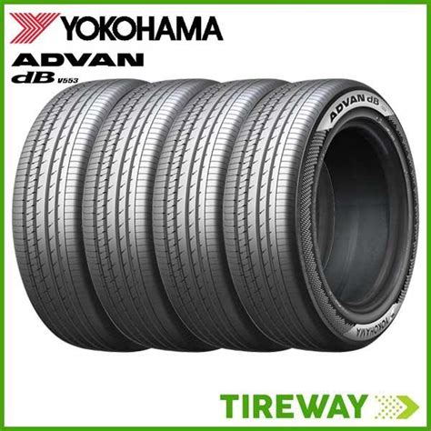 4本 サマータイヤ 225 65R17 106V XL YOKOHAMA ヨコハマ ADVAN dB アドバン デシベル V553 17