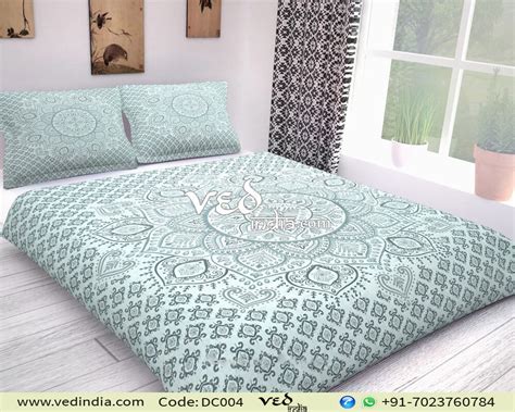 Cheap Hippie Style Duvet Cover Set In Grey Ombre Print