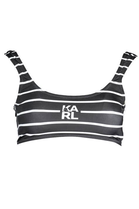 Karl Lagerfeld KL22WTP16 Bikini Μπουστάκι Μαύρο Skroutz gr