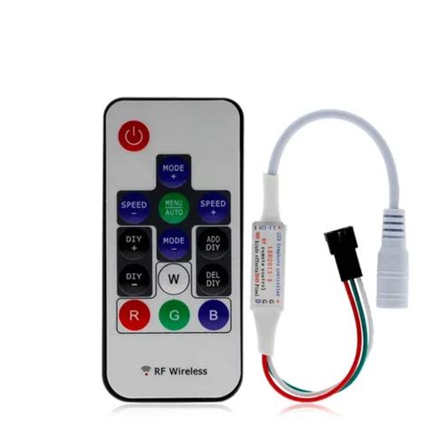 Controlador Controle Central Fita Led Digital Ws Ws