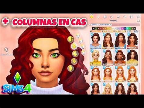 Los Sims 4 Mas Columnas En CAS MOD Actualizado Como Tener Mas