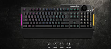 Tastatura Gaming ASUS TUF Gaming K1 - PC Garage