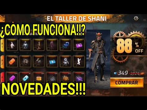 Obten El Descuento Alto En El Taller De Shani En Free Fire As