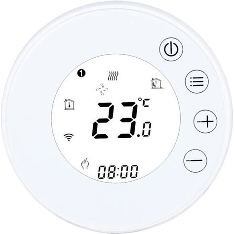 Thermostat Wifi Pour Chaudière Gaz Eau Thermostat Intelligent Écran Lcd