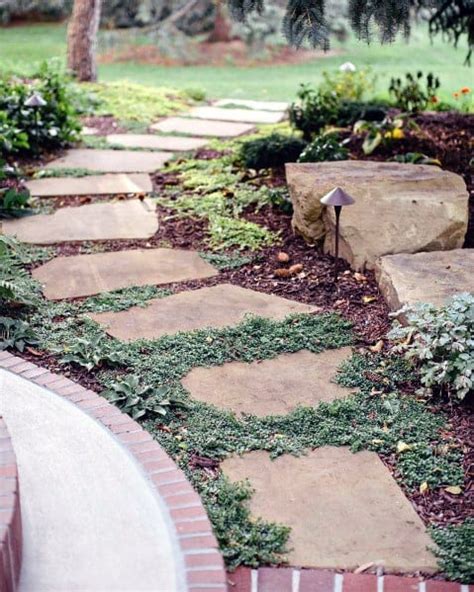 Top 60 Best Stone Walkway Ideas Hardscape Path Designs