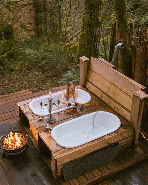 Oregon Treehouse Airbnb Off Grid Luxury With Tubs And Sauna Miss