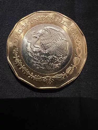 Moneda De Pesos Mexico Tenochtitl N A Os En Le N