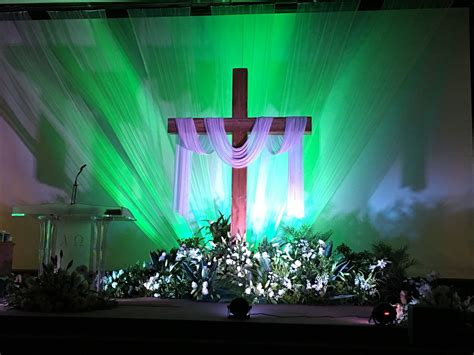 Easter Church Stage Decor: Adding Inspiration And Beauty To Your ...