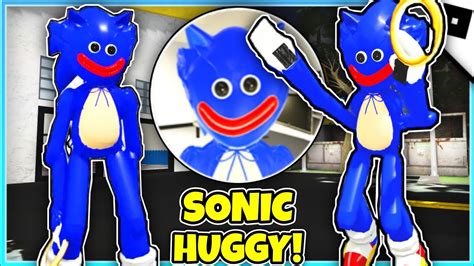 How To Get SONIC HUGGY BADGE In Poppy Playtime Morphs ROBLOX YouTube