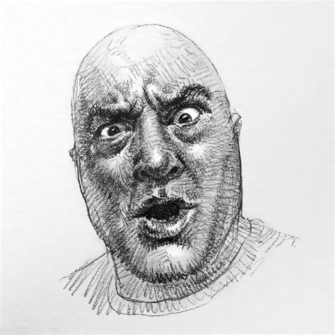 Drawing Joe Rogan Art Of Wei