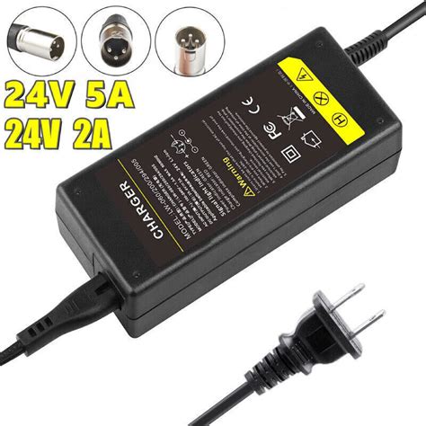 24v 5a Golden Pride Mobility Scooter Battery Charger For 24v Volt 5amp 4a 3a 2a Ebay