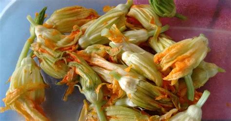 Flores De Calabaza Receta De Mar A Carmen Cookpad