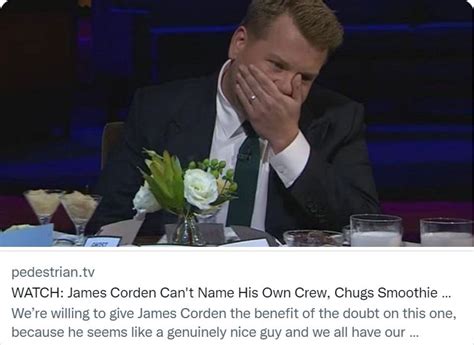 More Stories Of James Corden Being A Massive D*ck To People Are Doing ...