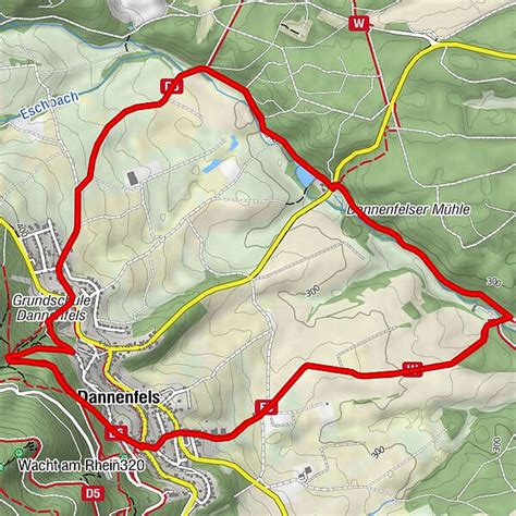 Donnersberg Rundwanderweg Dannenfelser M Hle Bergfex Wanderung