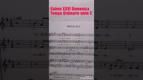 Loda Il Signore Anima Mia Salmo Resp Xxiii E Xxxii Domenica T O