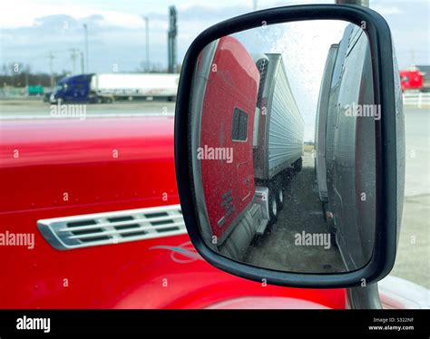 Truck mirror hi-res stock photography and images - Alamy