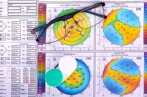 K Ratoc Ne Tapes Topographie Corn Enne Et Lunettes De Vision Vue