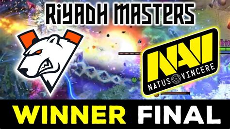 EEU WINNER S FINAL VIRTUS PRO Vs NAVI RIYADH MASTERS 2024 EEU DOTA