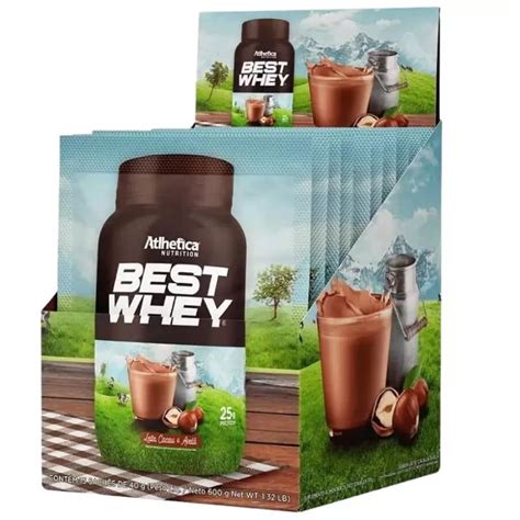 Best Whey 1 sachês de 35g Atlhetica Nutrition BodySaver Suplementos