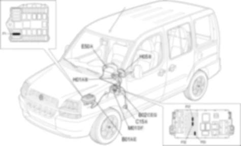 Fiat Doblo 16 16v Da 1203 Instrument Lighting Wiring Diagram Location Components