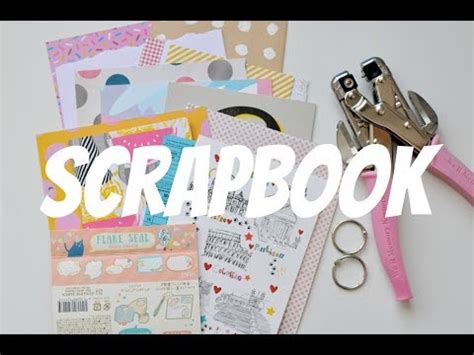 Como Fazer Um Scrapbook Scrapbookingsemfrescura Youtube