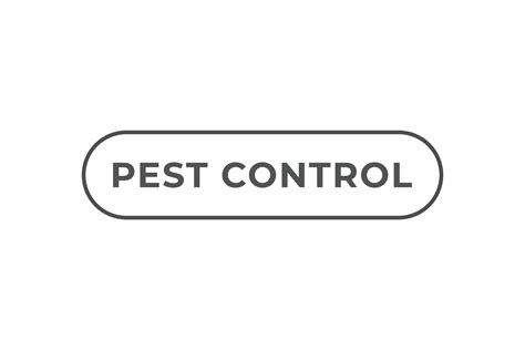 Pest Control Button Speech Bubble Banner Label Pest Control 24663449 Vector Art At Vecteezy