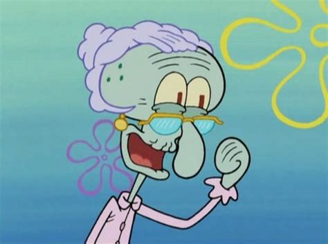 Squidwards Mom Squidward Tv Animation Squidward Tentacles